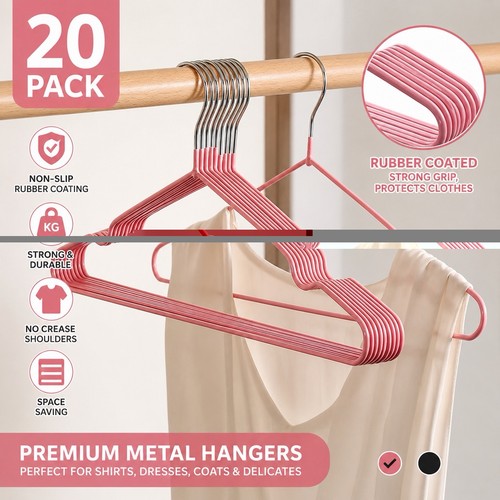 Packs cloth hangers premium - 20,