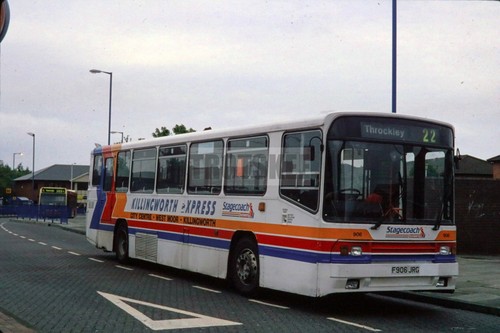 35mm slide stagecoach scania - 35mm,