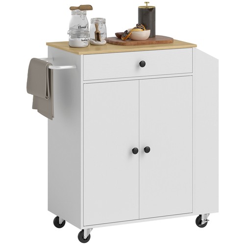 Homcom kitchen island with - homcom,