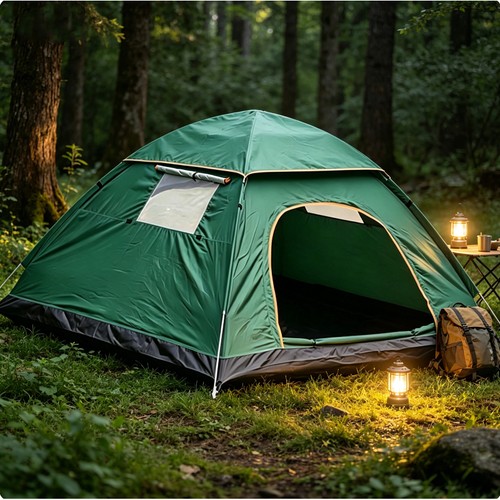 Man pop tent - man,
