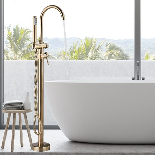 Freestanding bath tub filler - tub,