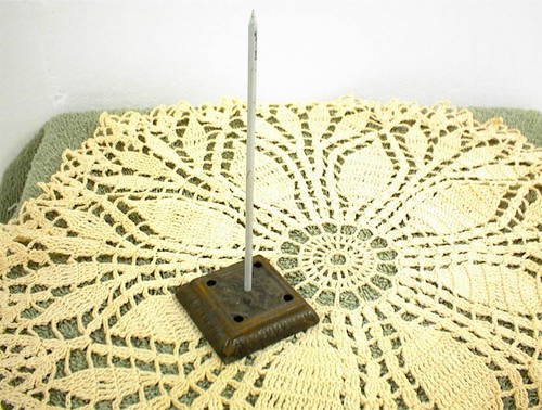 Vintage spike receipt holder - vintage,