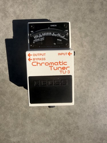 Boss chromatic tuner - tu-3,