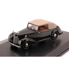 ARMSTRONG SIDDELEY HURRICANE CONVERTIBLE SOFT TOP 1946 BLACK 1:43 Oxford Auto Stradal