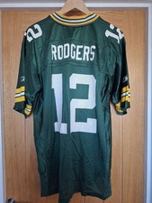 Aaron Rodgers Green Bay Packers Vintage Reebok NFL Jersey Men’s Size Medium
