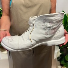 Vintage Large Maryleigh Pottery Boot Planter Ceramic Mary Leigh Staffordshire 