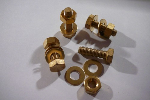 M8x25 brass hex head bolts - m8x25,