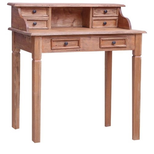 Writing desk with drawers - writing,