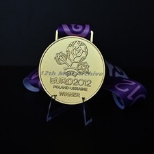 EURO 2012 Champions Medal European Championship Final Gold Medal Fan Souvenirs