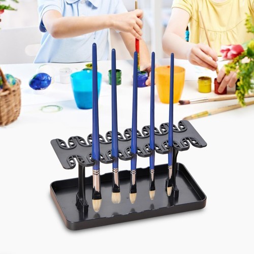Paint brush drying - paint, rack