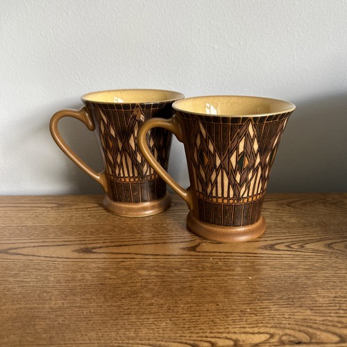 Denby gatsby deco mugs - deco,
