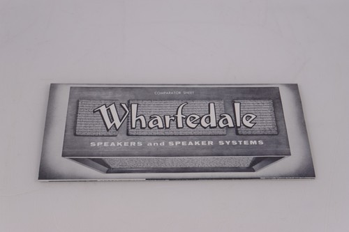Wharfedale speakers speaker - speakers,