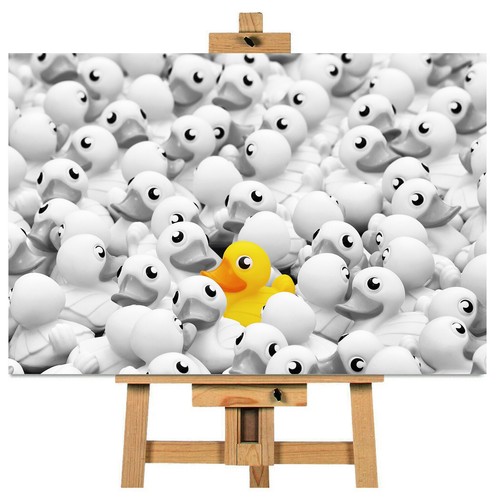 Yellow rubber duck bathroom - yellow,