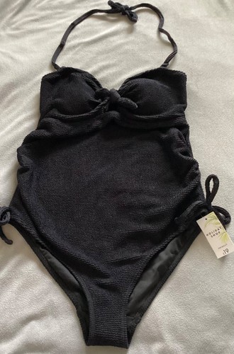 Matalan black bandeau crinkle - bandeau,