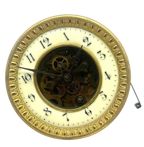 French mantel clock movement - french,