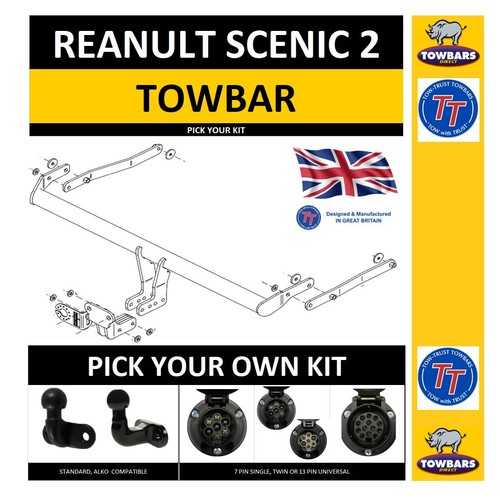 Towbar for renault scenic - towbar,