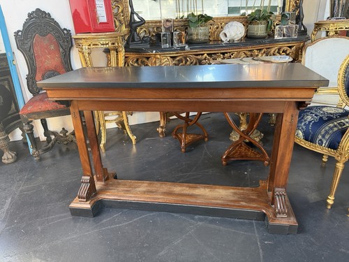 Victorian mahogany console - victorian,