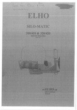 ELHO Silo-Matic Mounted Round Bale Wrapper 310 410 & 320 420 Ops Manual/Parts