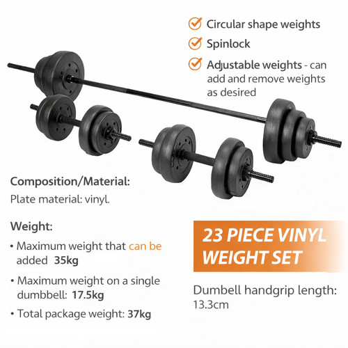 Opti vinyl barbell - vinyl,