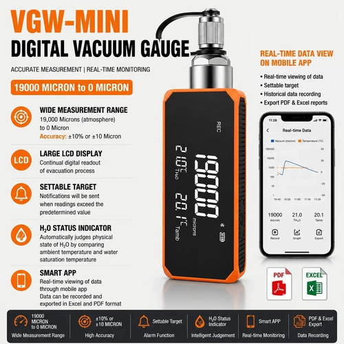 Vgw mini vacuum for gauge - vacuum,