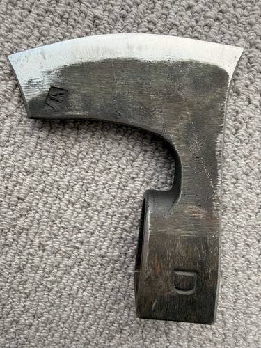 Hand forged hatchet head - forged, only