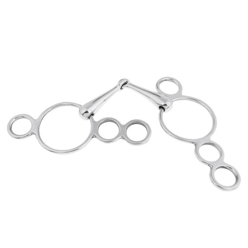 Stainless steel bit horse - stainless,