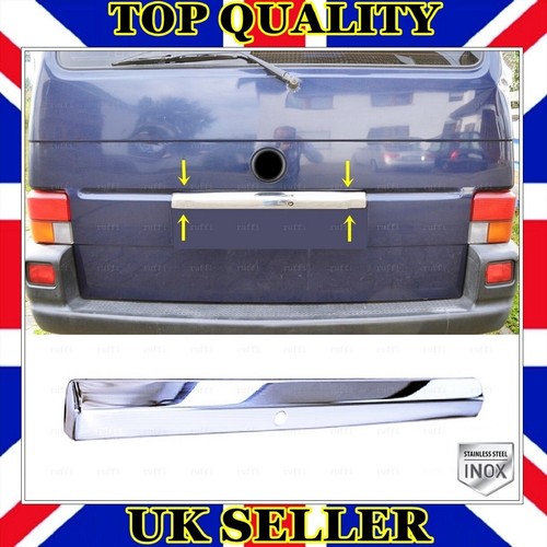 Chrome rear trunk tailgate - trunk,