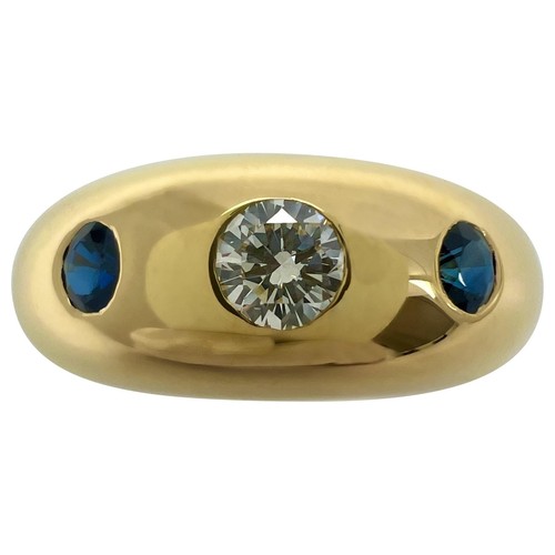 Cartier diamond and blue - and,