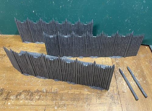 Rohan palisade walls gate - walls, &