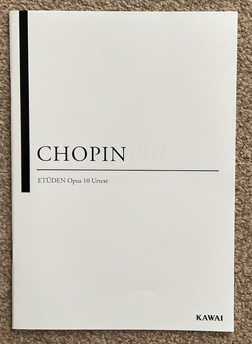 Chopin etudes opus 10 - chopin,