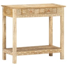 Solid Mango Wood Console Table