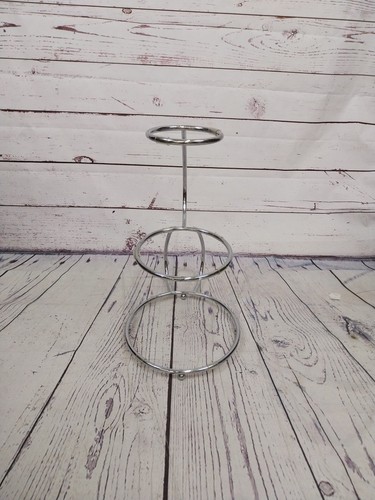 Silver cake stand - cake,