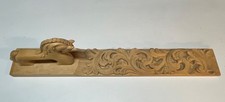 Norwegian acanthus carved