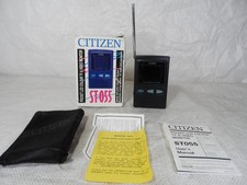 Citizen Colour LCD TV 2.2"  Pocket Palm Size Video Monitor Vintage Retro ST055