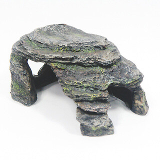 Betta grey stone cave - betta,