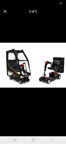 Mobility scooter canopy - scooter,