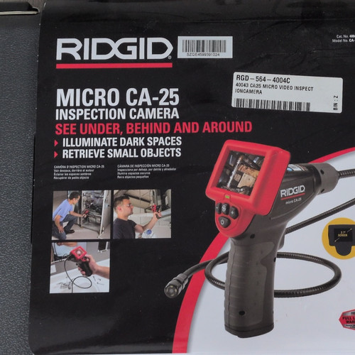 Ridgid micro inspection - ridgid, ca-25