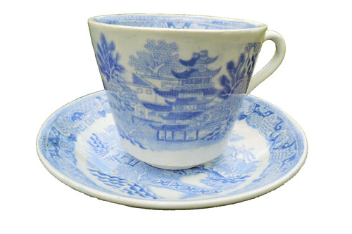 Georgian c1820 cup saucer - ,