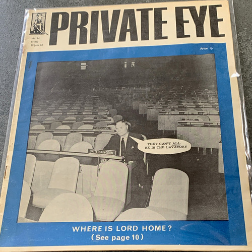 Private eye issue - issue, magazine
