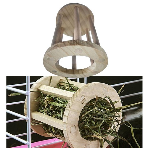 Wood hay feeder rack - rack, stand