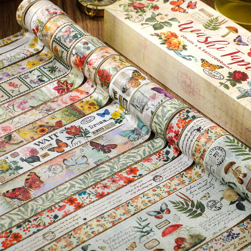 Rolls vintage washi tape - 20,