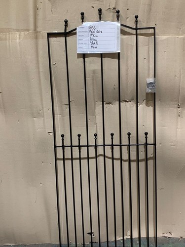 Arched ball top wrought iron - top,