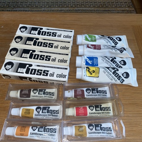 Bob ross oil colour paint - bob, 4x