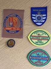 Vintage swimming badges Bronze