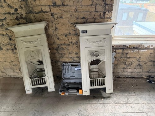 Heavy duty cast iron fire - iron,