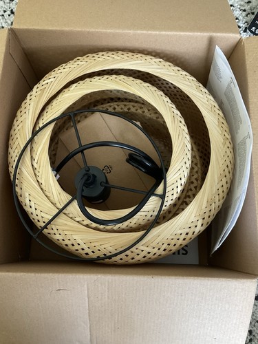 Ikea sinnerlig bamboo - bamboo, pendant