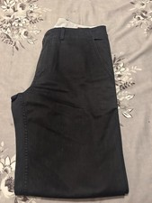 Albam Men's Navy Trousers W32