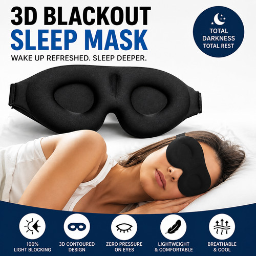 Blackout sleep eye - sleep, super
