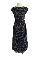 Vintage Vera Mont Black Dotted