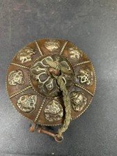 2Pcs Excellent Tibetan Brass